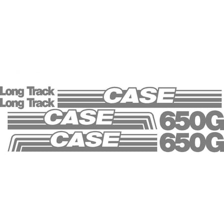 Aftermarket Whole Machine Decal Set Fits Case Crawler Dozer 650G Long Track MAE30-0015